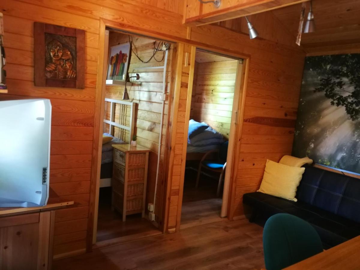 Domki Domek Na Jeziorem Wilczynskim Budzislawskim , Las, Osobno Ogrodzony 2-6 Osob- Klimatyzacja, Ogrzewanie, 62-550 Zygmuntowo Gm Wilczyn Bagian luar foto